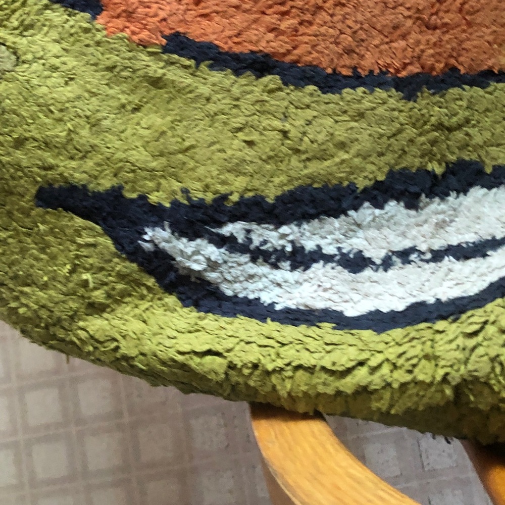 Vibrant Abstract Home bath Rug - Picture 4 of 8